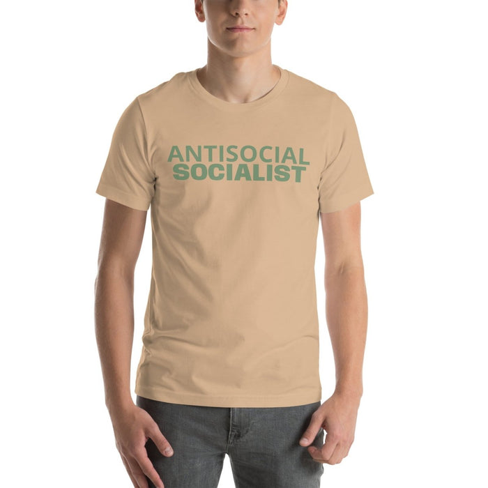 Antisocial Socialist Design Unisex t-shirt - The Dude Abides - T-shirt - activism - advocacy - Antifa supporter