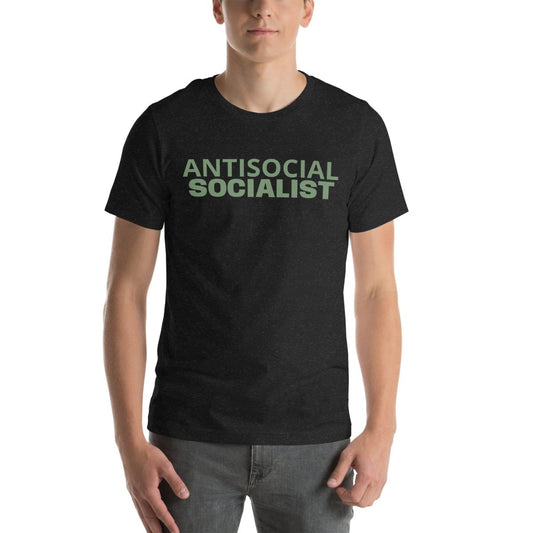 Antisocial Socialist Design Unisex t-shirt - The Dude Abides - T-shirt - activism - advocacy - Antifa supporter