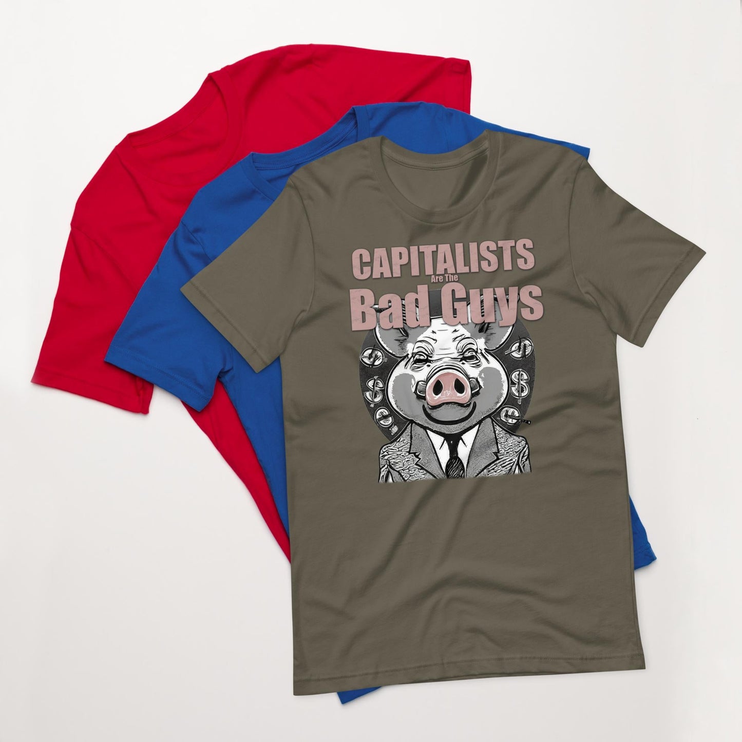 Capitalists Are The Bad Guys - The Dude Abides - T-shirt - bad guys - capitalism - capitalists