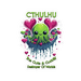 Cthulhu The Cute And Cuddly Destroyer Of Worlds stickers - The Dude Abides - Sticker - Call of Cthulhu - Destroyer of worlds