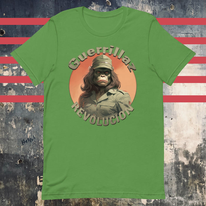 Guerrillaz Revolucion #10: Embrace the Revolution for Change Unisex t-shirt - The Dude Abides - T-shirt - activism