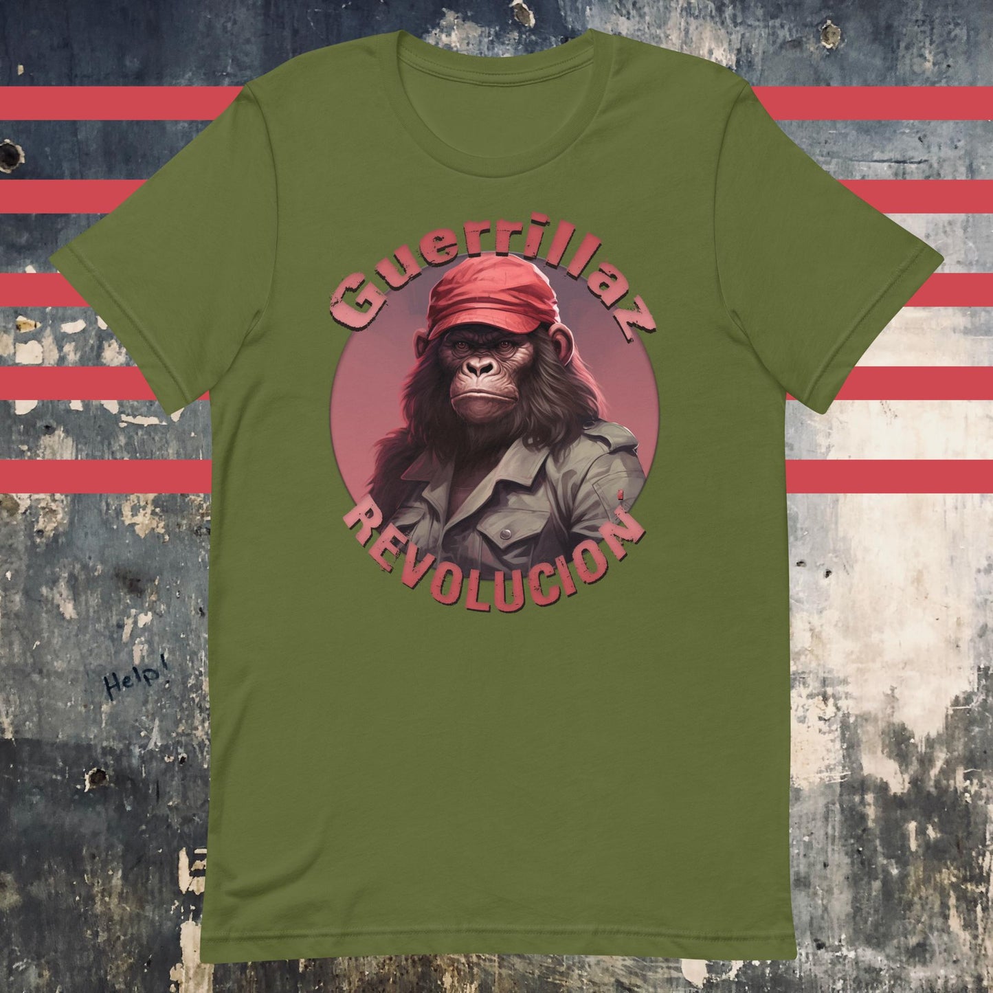 Guerrillaz Revolucion #11: Embrace the Revolution for Change Unisex t-shirt - The Dude Abides - T-shirt - activism