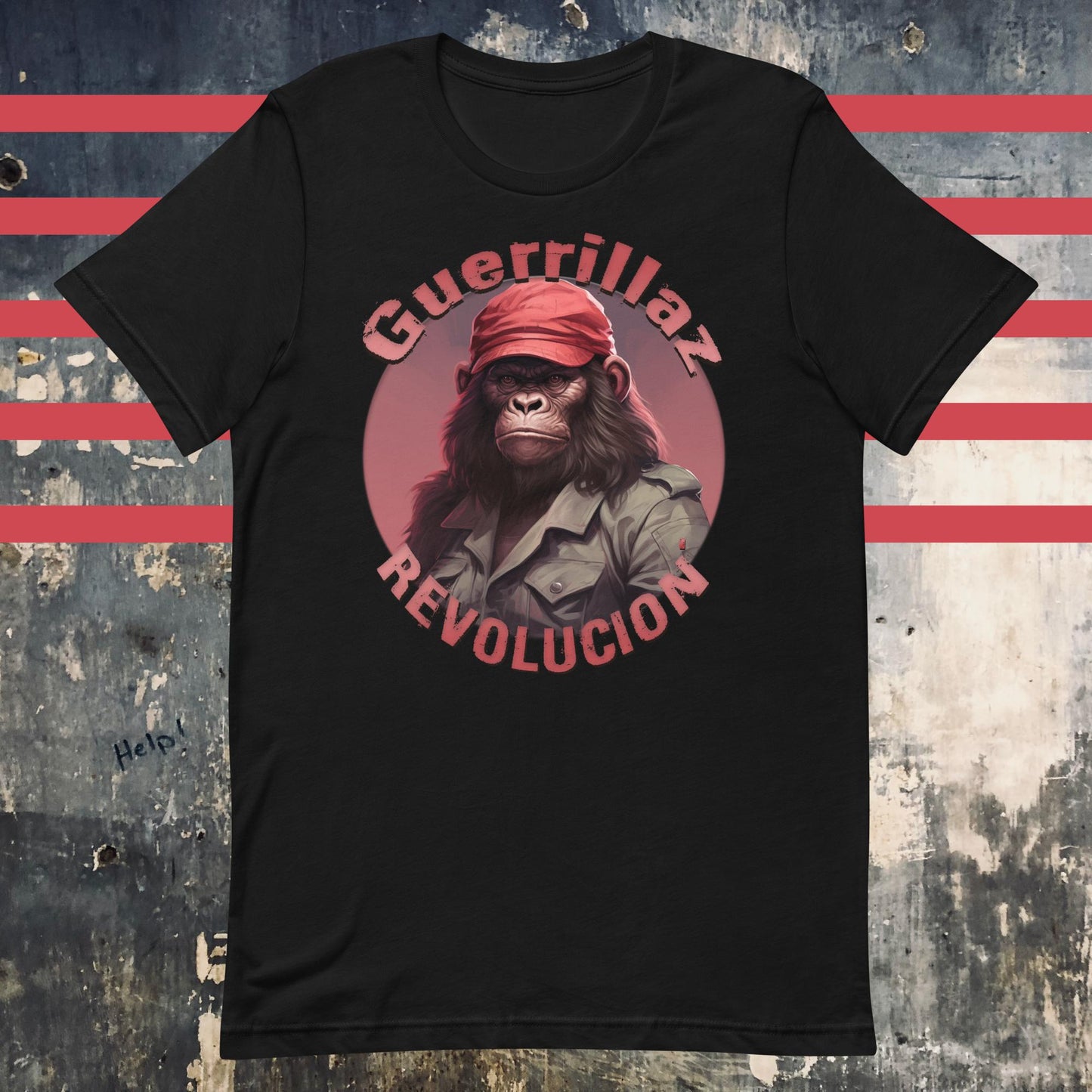 Guerrillaz Revolucion #11: Embrace the Revolution for Change Unisex t-shirt - The Dude Abides - T-shirt - activism