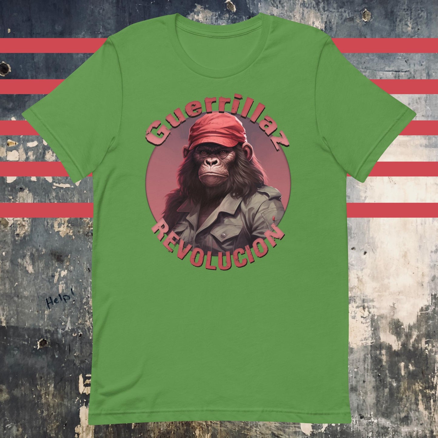 Guerrillaz Revolucion #11: Embrace the Revolution for Change Unisex t-shirt - The Dude Abides - T-shirt - activism