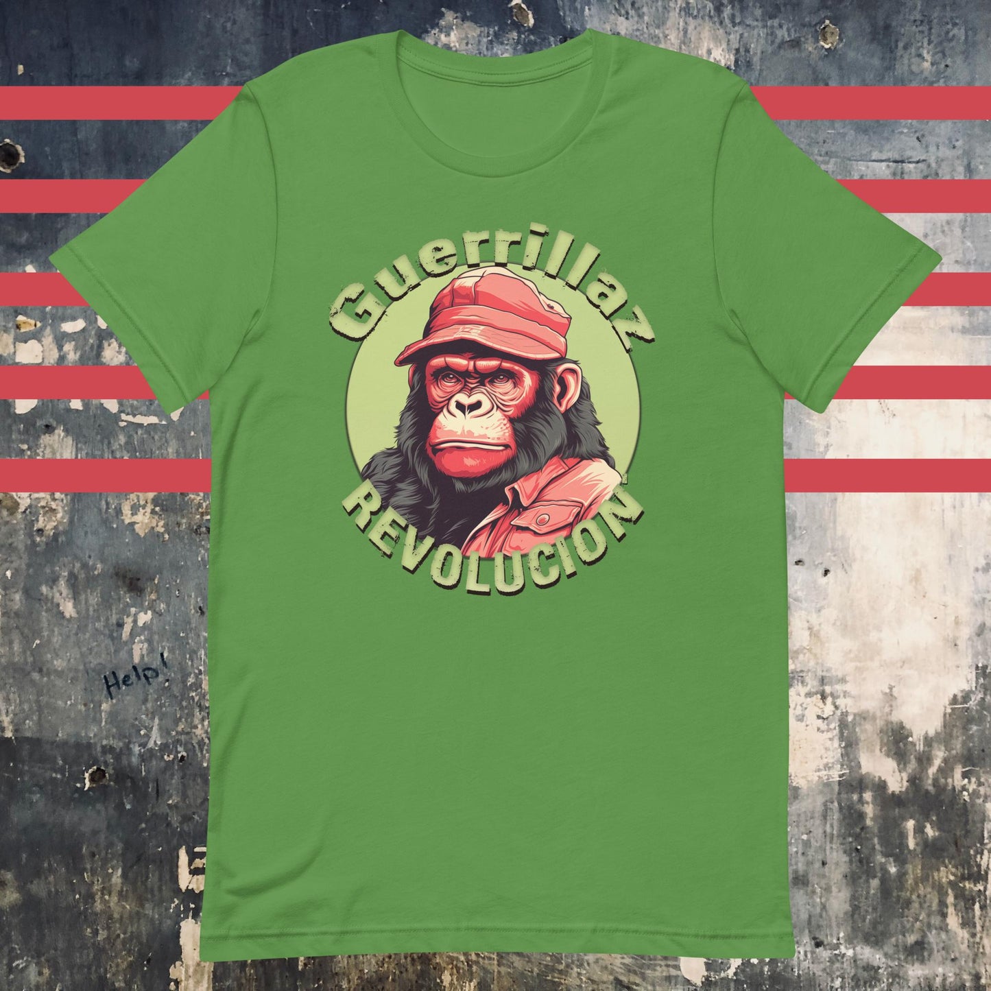 Guerrillaz Revolucion #2: Embrace the Revolution for Change Unisex t-shirt - The Dude Abides - T-shirt - activism - animal