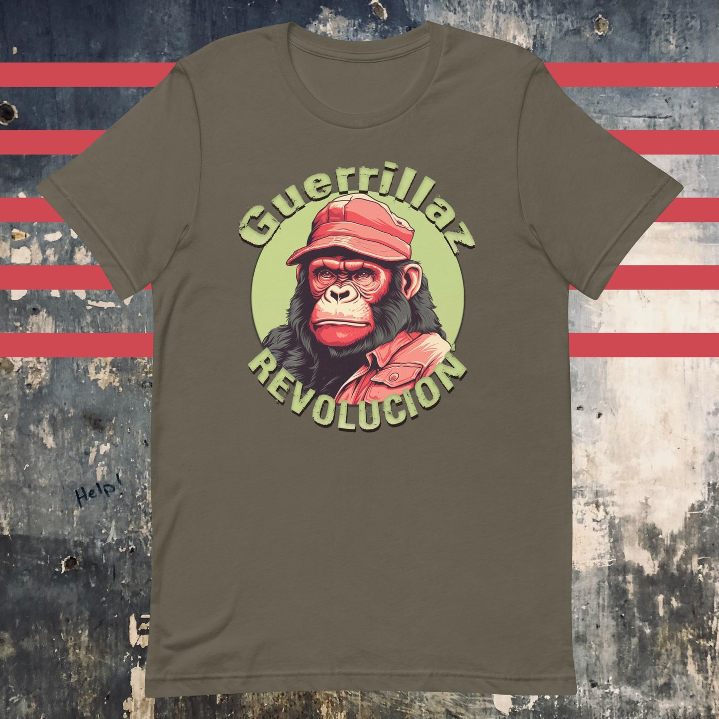 Guerrillaz Revolucion #2: Embrace the Revolution for Change Unisex t-shirt - The Dude Abides - T-shirt - activism - animal