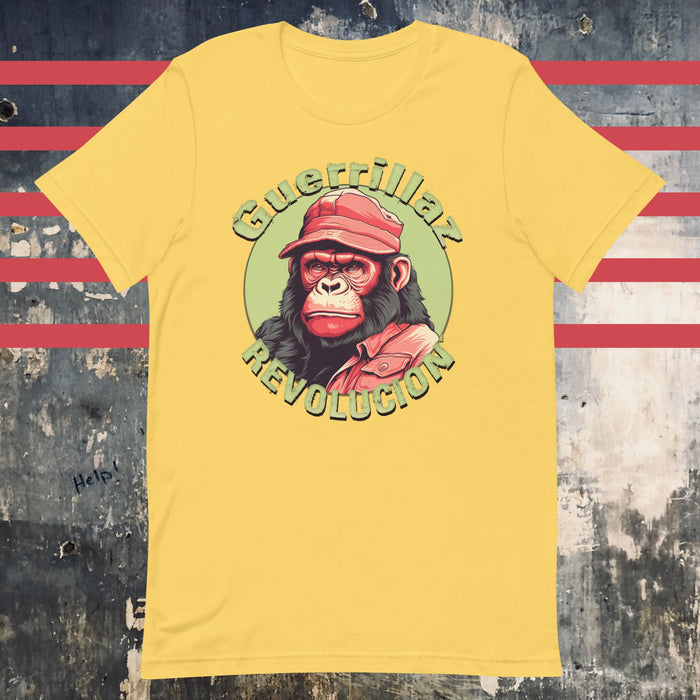 Guerrillaz Revolucion #2: Embrace the Revolution for Change Unisex t-shirt - The Dude Abides - T-shirt - activism - animal