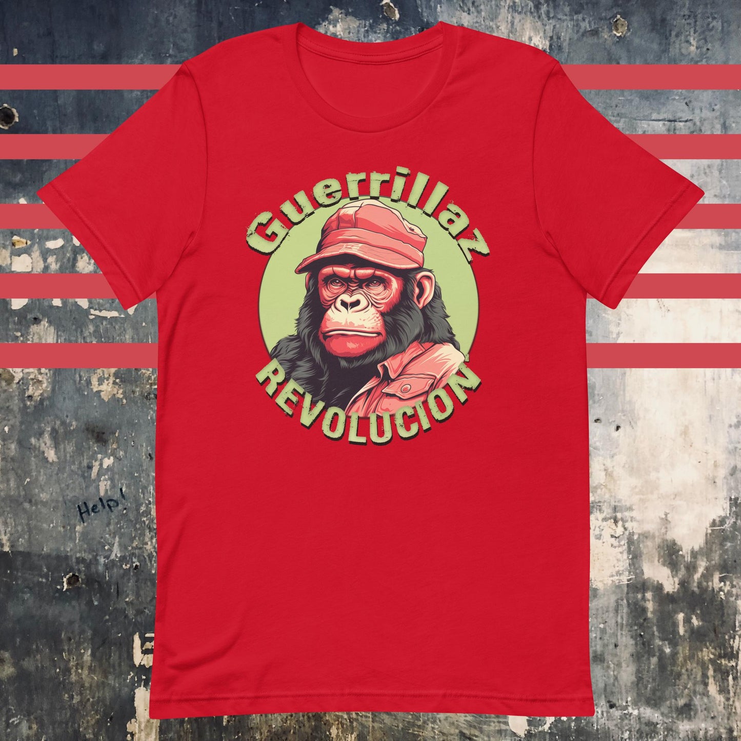 Guerrillaz Revolucion #2: Embrace the Revolution for Change Unisex t-shirt - The Dude Abides - T-shirt - activism - animal