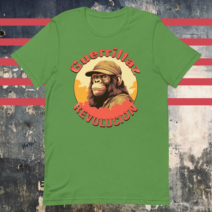 Guerrillaz Revolucion #3: Embrace the Revolution for Change Unisex t-shirt - The Dude Abides - T-shirt - activism - animal