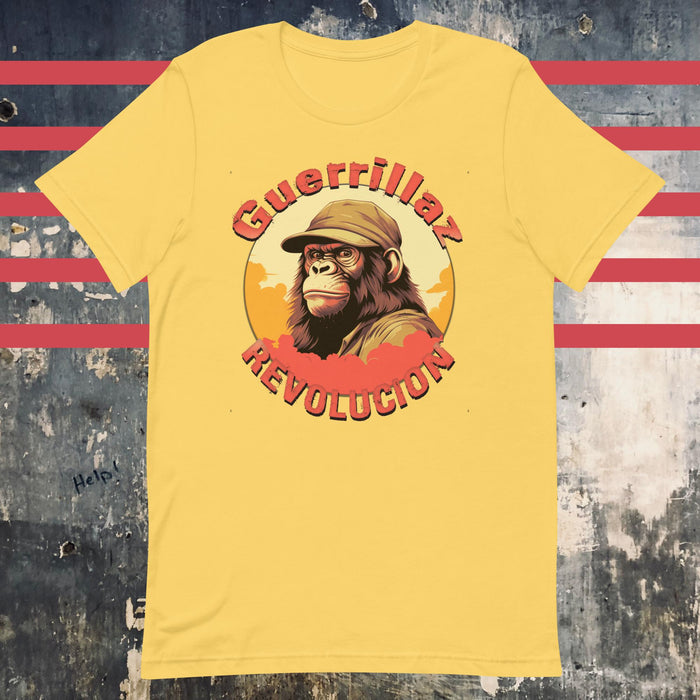 Guerrillaz Revolucion #3: Embrace the Revolution for Change Unisex t-shirt - The Dude Abides - T-shirt - activism - animal