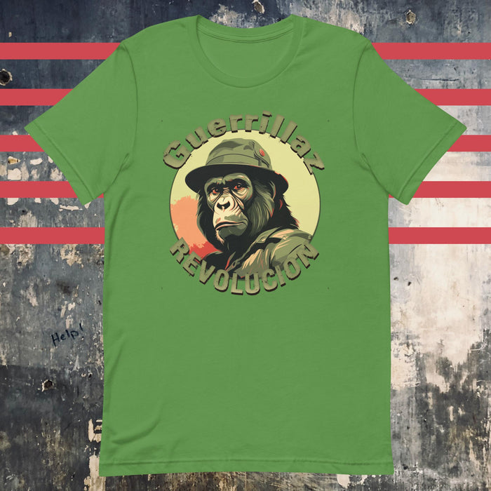 Guerrillaz Revolucion #4: Embrace the Revolution for Change Unisex t-shirt - The Dude Abides - T-shirt - activism