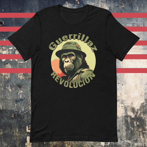 Guerrillaz Revolucion #4: Embrace the Revolution for Change Unisex t-shirt - The Dude Abides - T-shirt - activism