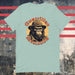 Guerrillaz Revolucion #6: Embrace the Revolution for Change T-shirt - The Dude Abides - activism - Heather Prism Dusty Blue