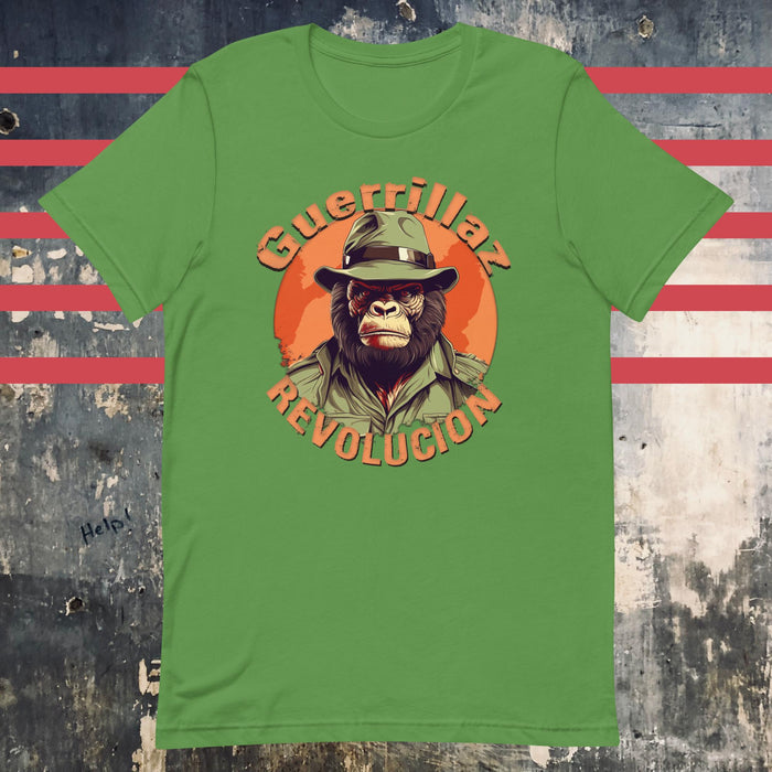 Guerrillaz Revolucion #8: Embrace the Revolution for Change Unisex t-shirt - The Dude Abides - T-shirt - activism