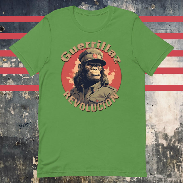 Guerrillaz Revolucion #9: Embrace the Revolution for Change Unisex t-shirt - The Dude Abides - T-shirt - activism