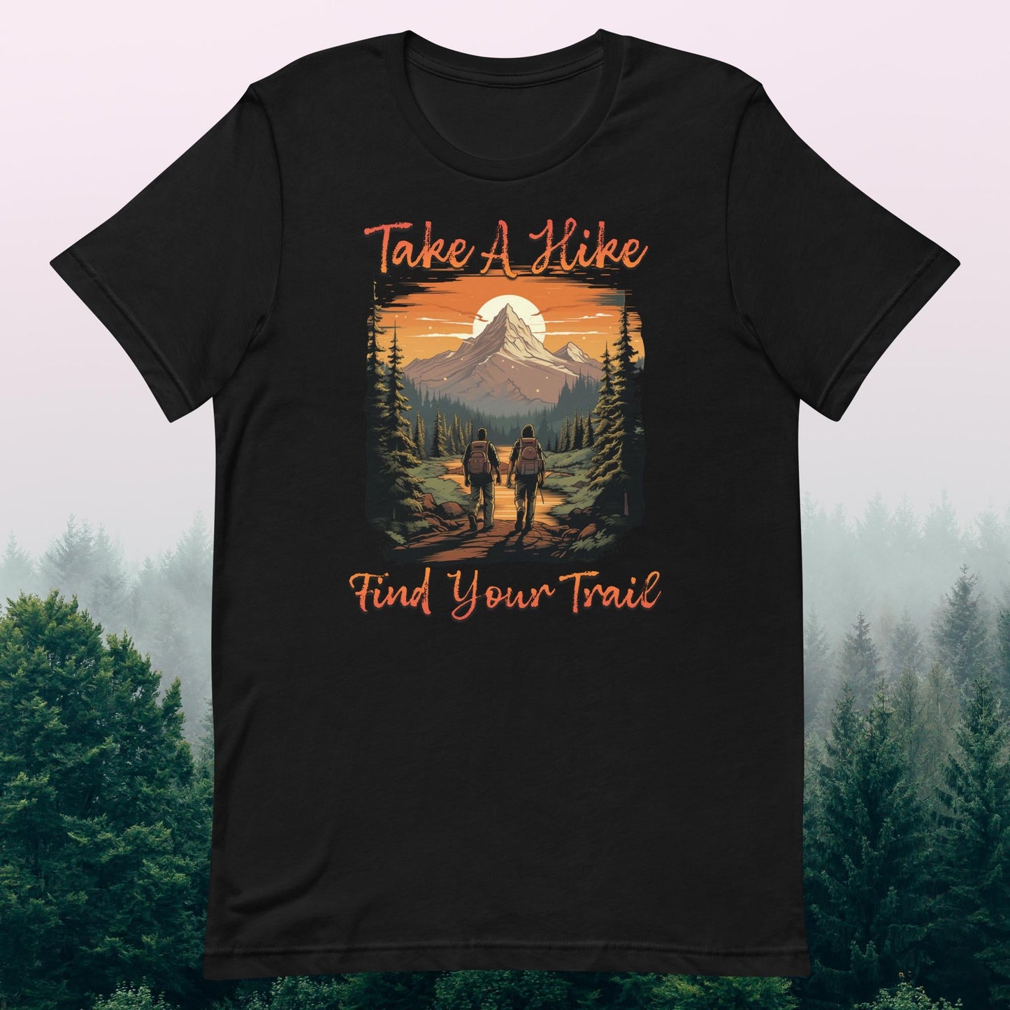 Hiking - Take A Hike And Find Your Trail - The Dude Abides - T-shirt - backpacking - Backpacking essentials - camping