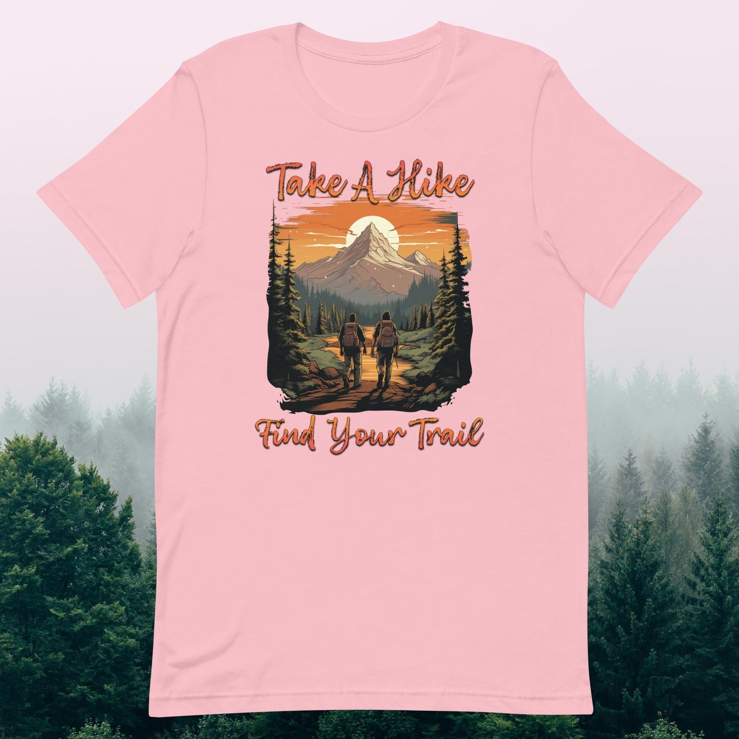 Hiking - Take A Hike And Find Your Trail - The Dude Abides - T-shirt - backpacking - Backpacking essentials - camping