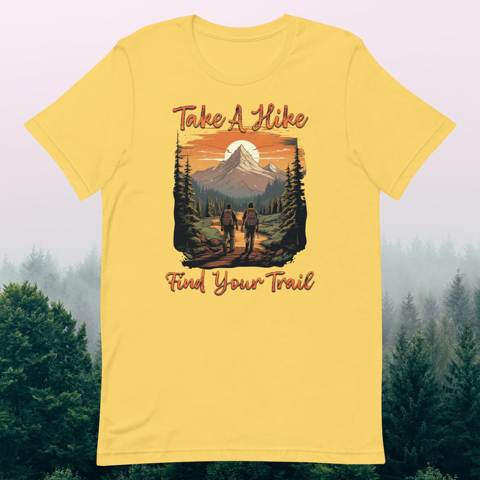 Hiking - Take A Hike And Find Your Trail - The Dude Abides - T-shirt - backpacking - Backpacking essentials - camping