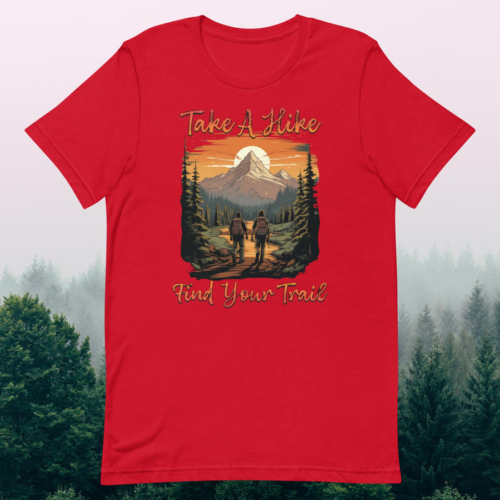 Hiking - Take A Hike And Find Your Trail - The Dude Abides - T-shirt - backpacking - Backpacking essentials - camping