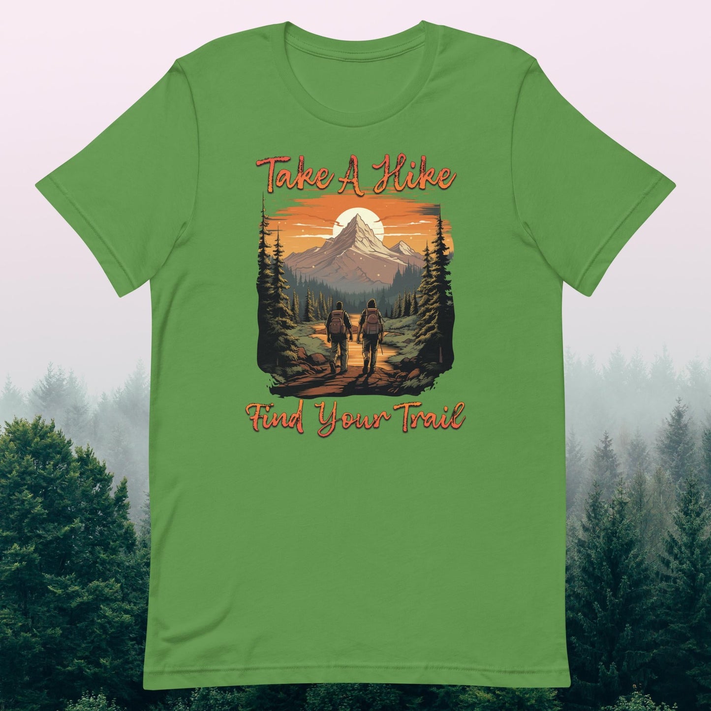 Hiking - Take A Hike And Find Your Trail - The Dude Abides - T-shirt - backpacking - Backpacking essentials - camping