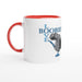 Love Boobies White 11oz Ceramic Mug with Color Inside - The Dude Abides - Coffee Mug - adorable - animal - animals