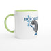 Love Boobies White 11oz Ceramic Mug with Color Inside - The Dude Abides - Coffee Mug - adorable - animal - animals