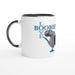 Love Boobies White 11oz Ceramic Mug with Color Inside - The Dude Abides - Coffee Mug - adorable - animal - animals