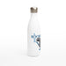 Love Boobies White 17oz Stainless Steel Water Bottle - The Dude Abides - Coffee Mug - adorable - animal - animals