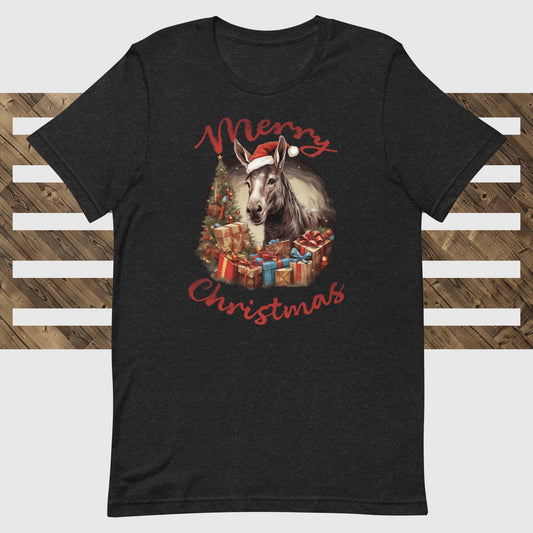 Merry Christmas From A Donkey - The Dude Abides - T-shirt - christmas - clever - design