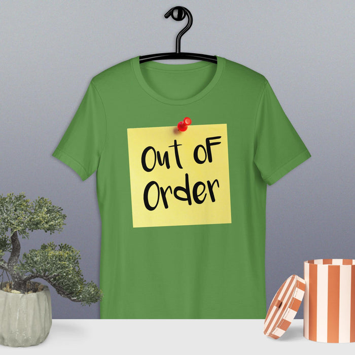 Out Of Order Design - The Dude Abides - T-shirt - clever - design - funny