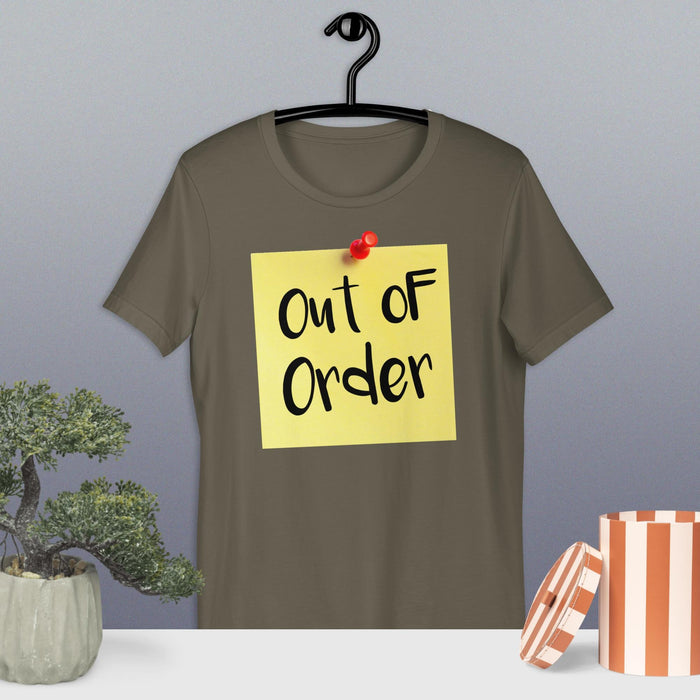 Out Of Order Design - The Dude Abides - T-shirt - clever - design - funny