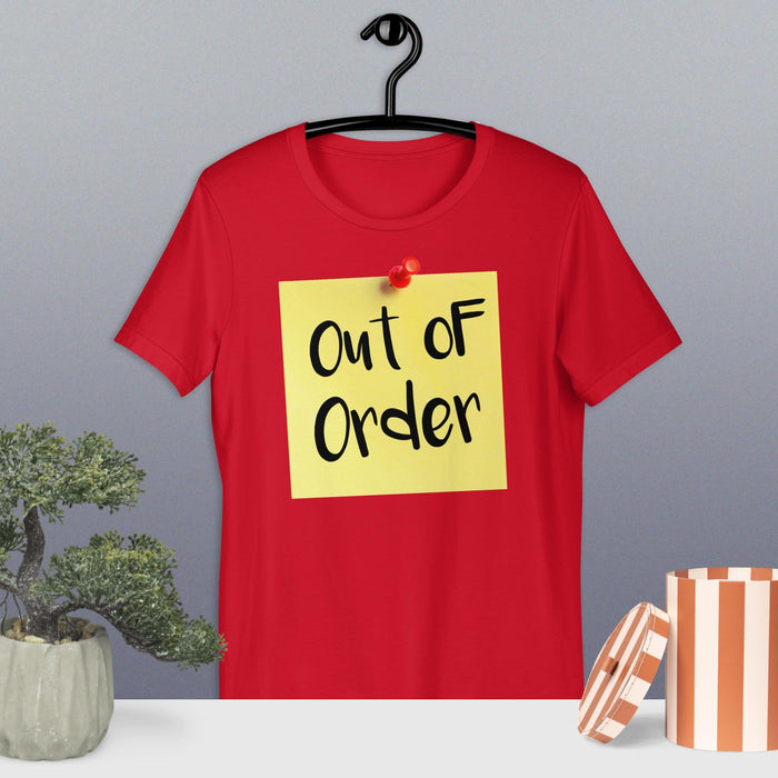 Out Of Order Design - The Dude Abides - T-shirt - clever - design - funny