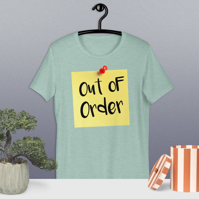 Out Of Order Design - The Dude Abides - T-shirt - clever - design - funny