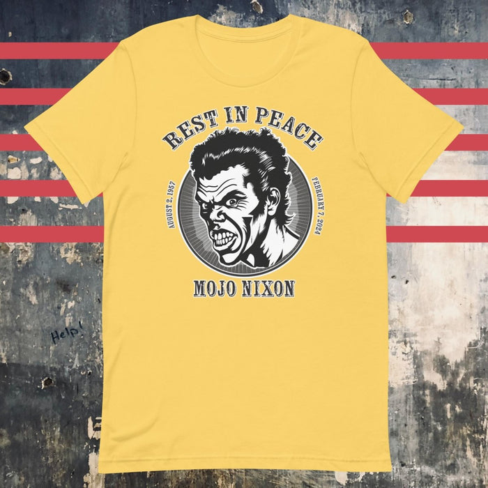 Rest In Peace Mojo Nixon Unisex t-shirt - The Dude Abides - T-shirt - blues - Mojo Nixon - Mojo Nixon influence