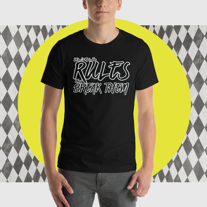 Rule Breaker Design - The Dude Abides - T-shirt - break rules - broken - clever