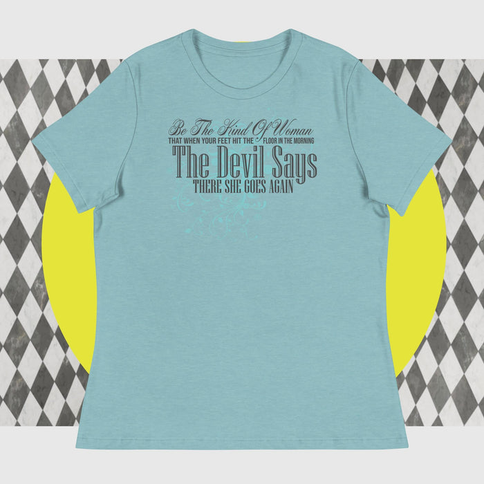 The Devil Says... - The Dude Abides - clever - design - devil