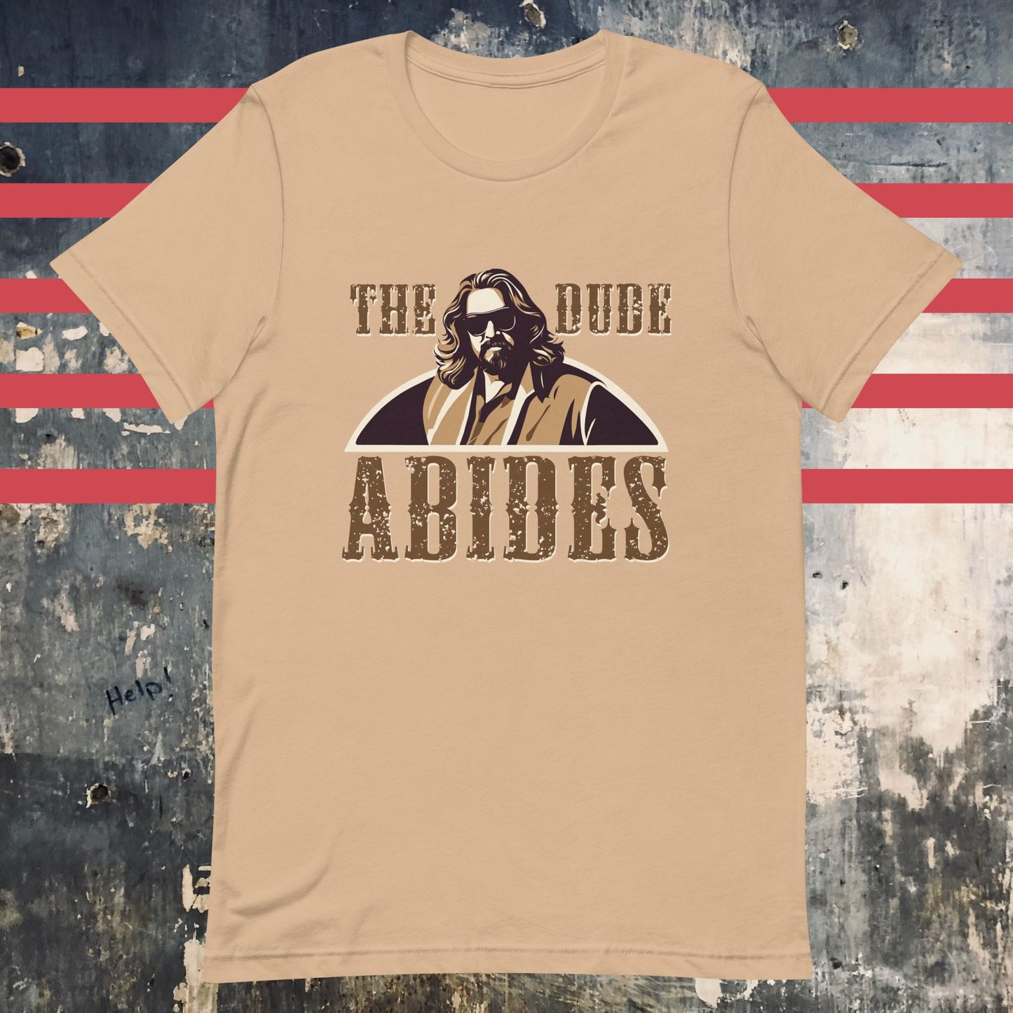 The Dude Abides Unisex t-shirt - The Dude Abides - T-shirt - chill - cult - cult classic