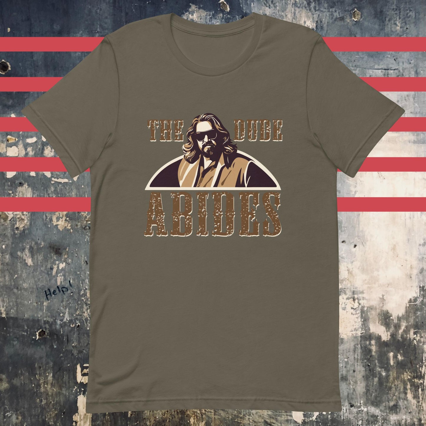 The Dude Abides Unisex t-shirt - The Dude Abides - T-shirt - chill - cult - cult classic