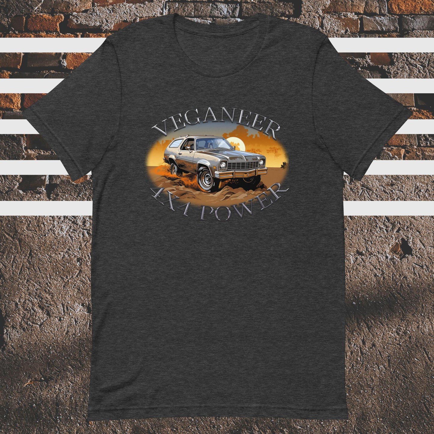 Veganeer - 4X4 Power Design - The Dude Abides - T-shirt - 1970s - Automotive innovation - Car enthusiasts