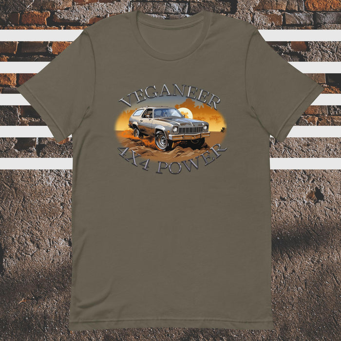 Veganeer - 4X4 Power Design - The Dude Abides - T-shirt - 1970s - Automotive innovation - Car enthusiasts