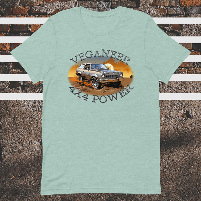 Veganeer - 4X4 Power Design - The Dude Abides - T-shirt - 1970s - Automotive innovation - Car enthusiasts