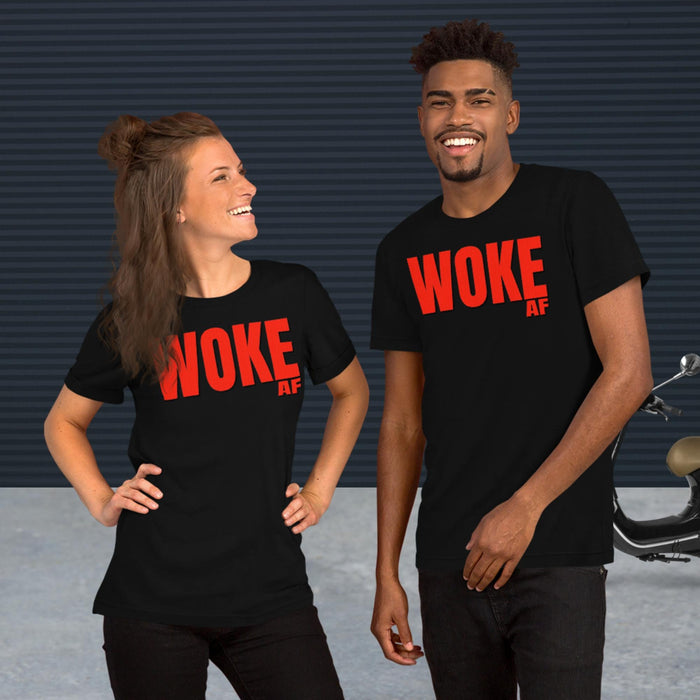 WOKE AF Design - The Dude Abides - T-shirt - anti maga - clever - design