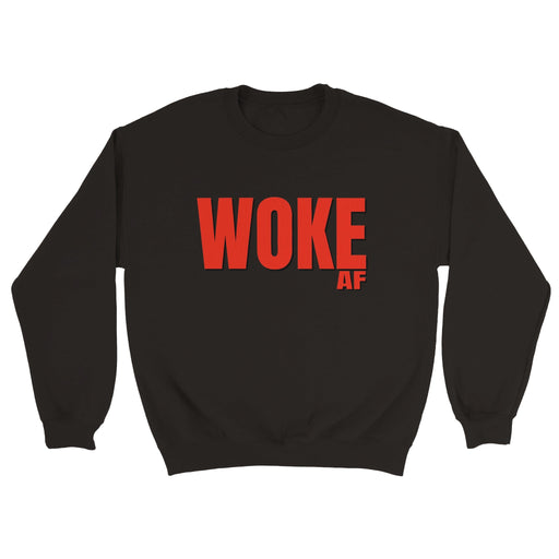 WOKE AF Design Classic Unisex Crewneck Sweatshirt - The Dude Abides - Sweatshirt - abide - design - get woke